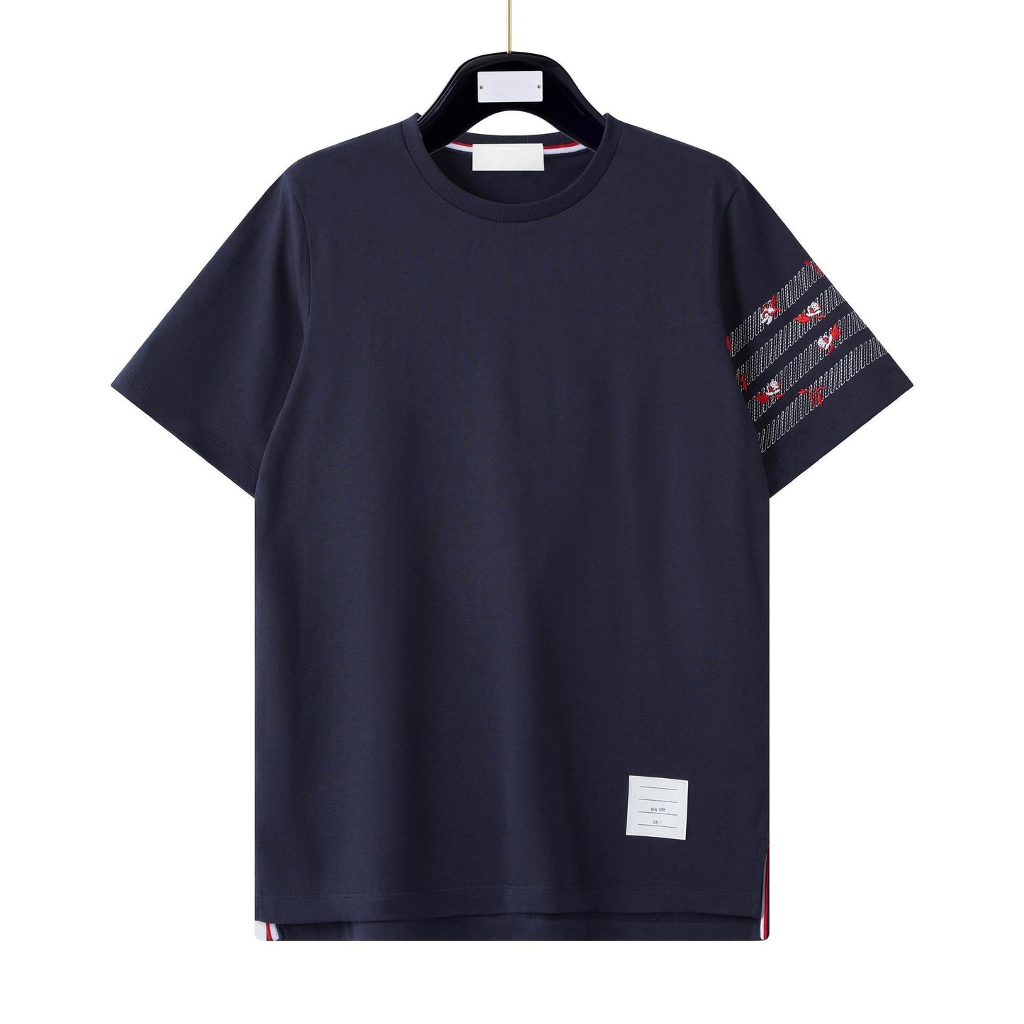 Thom Browne Classic 4-Bar Cotton T-Shirt