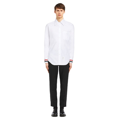 THOM 2025 Spring Summer Men's Solid Cotton Shirt