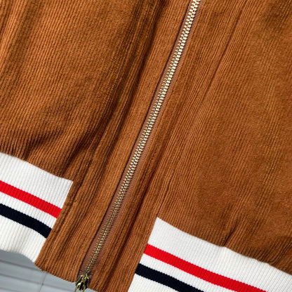 Thom Browne 2026SS Women's Baseball Coat | Varsity Bomber Jacket
