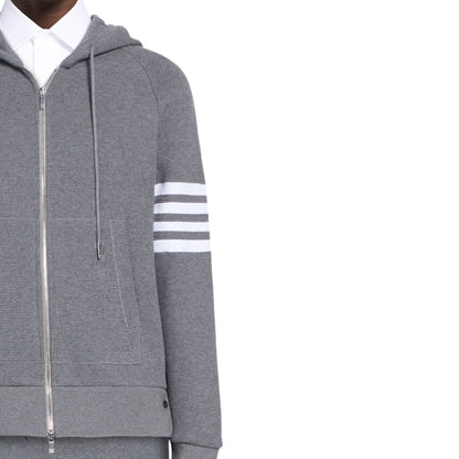 Thom Browne Classic 4-Bar Hoodie