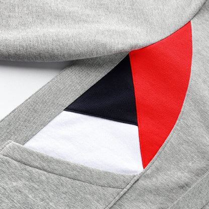 Thom Browne Men's Classic Four-Stripe Hoodie