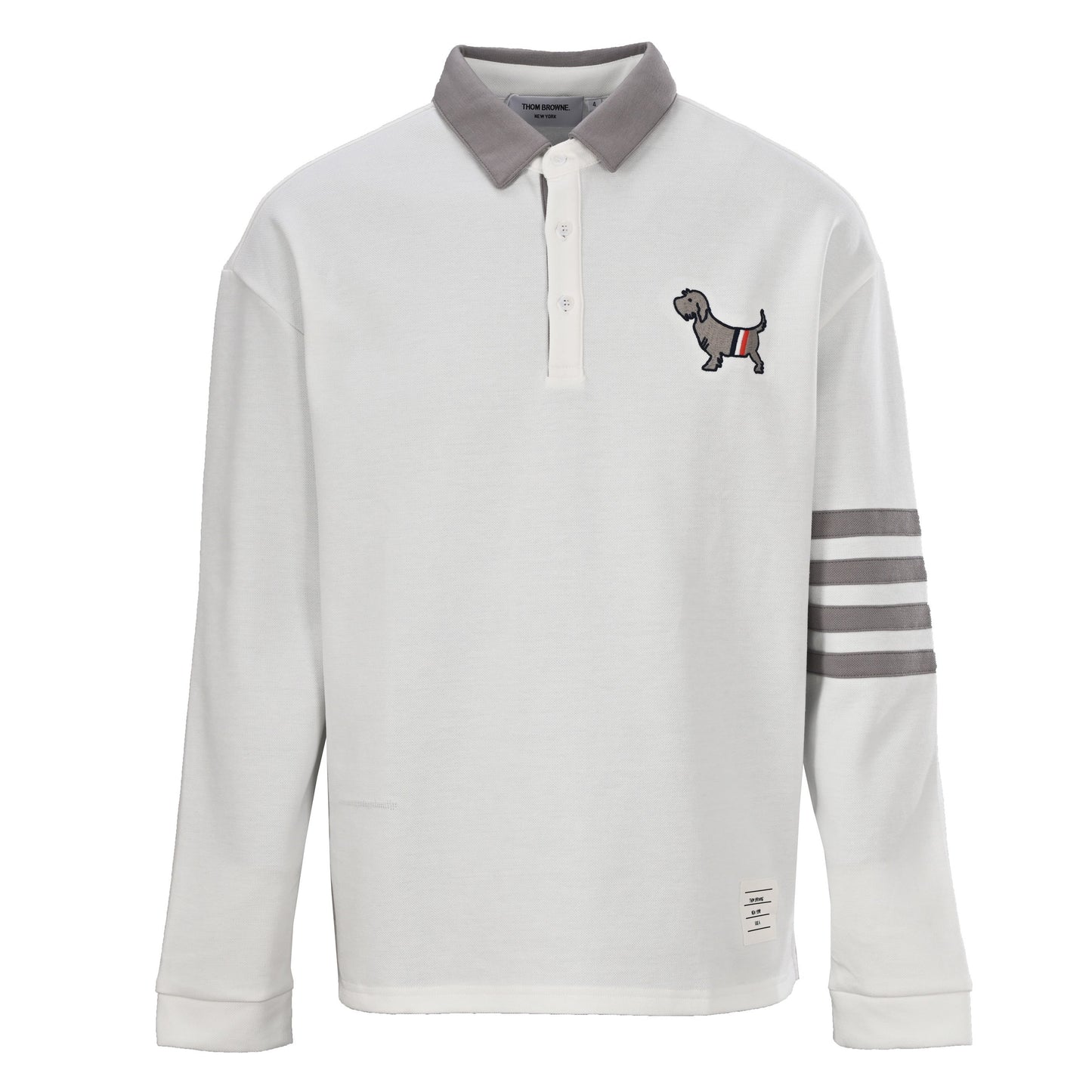 Thom BrowneSpring Summer Four-Bar Stripe Hoodie