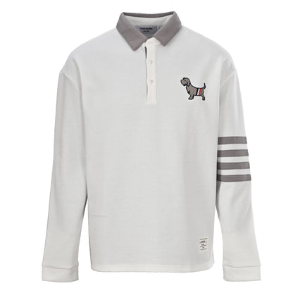 Thom BrowneSpring Summer Four-Bar Stripe Hoodie