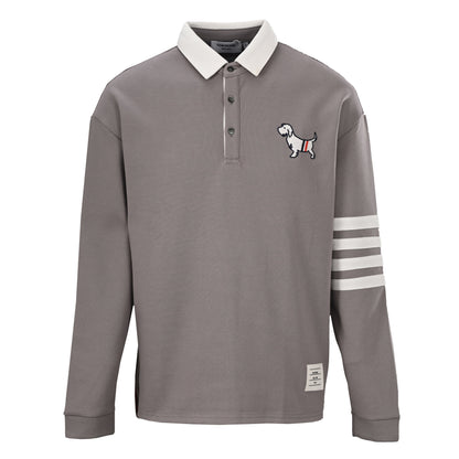 Thom BrowneSpring Summer Four-Bar Stripe Hoodie