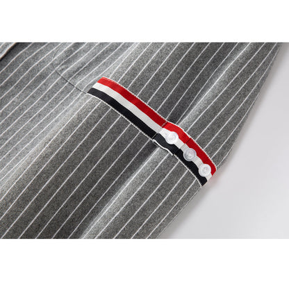 Thom Browne Spring Summer Men's Long Sleeve Cotton Shirt