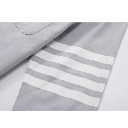 Thom Browne Spring Summer Men's Solid Cotton Shirt