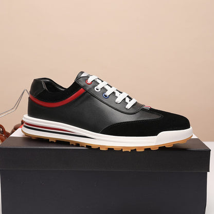 Thom Browne  2025ss Leather sneakers