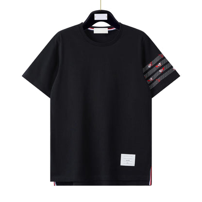 Thom Browne Classic 4-Bar Cotton T-Shirt