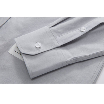 Thom Browne Spring Summer Men's Solid Cotton Shirt
