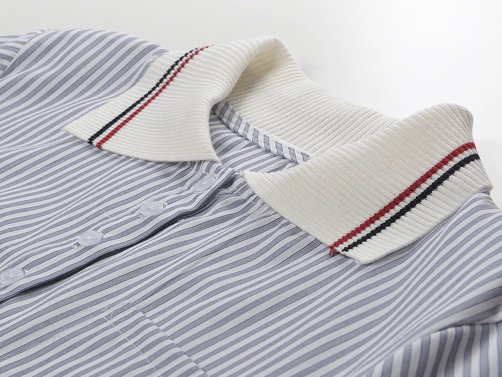 Thom Browne Women's Classic Stripe Cotton Dress