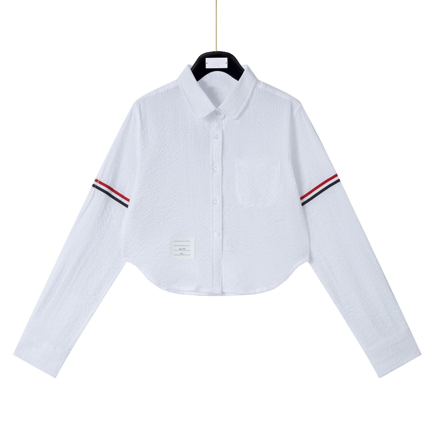 Cropped Waist-Baring Shirt