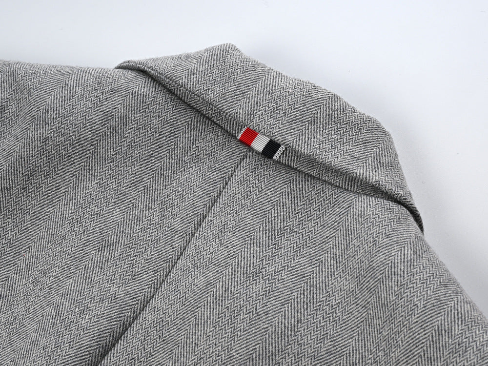 Thom Browne Women's Jacket and Skirt Set | Two-Piece Suit Ensemble