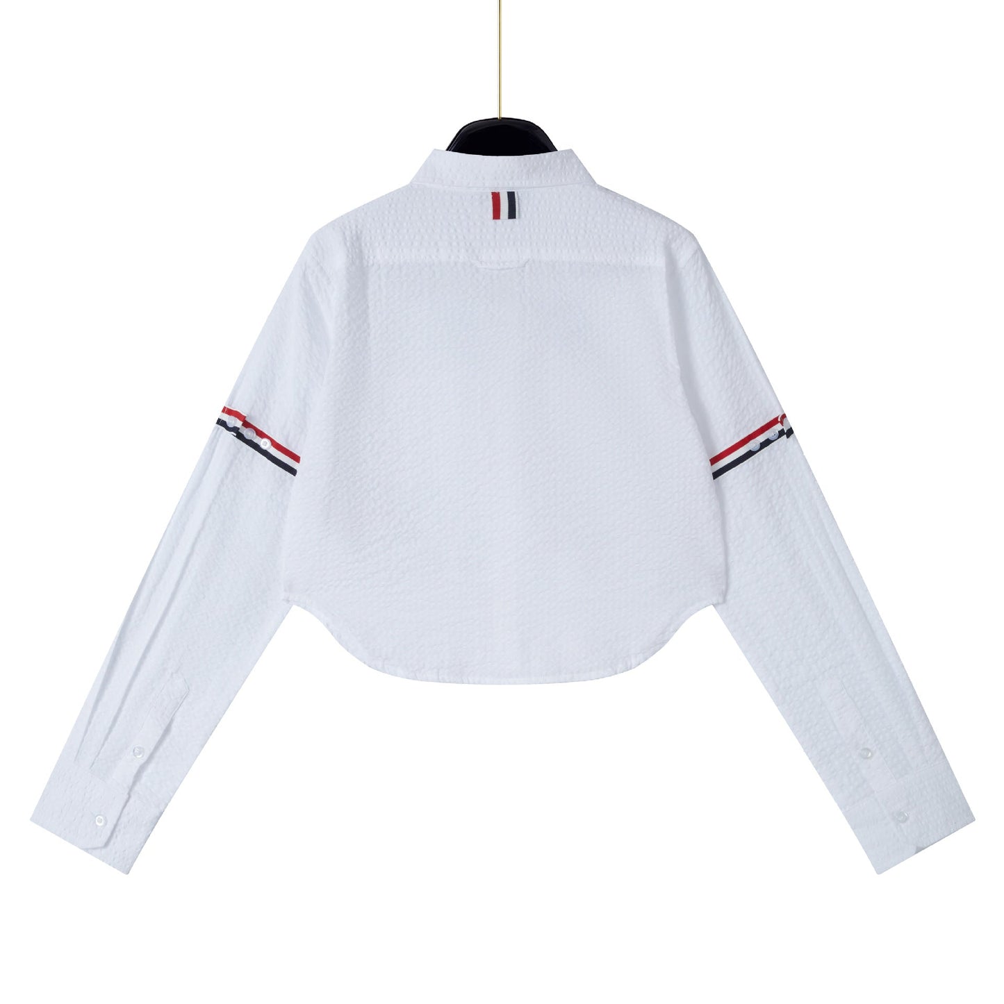 Cropped Waist-Baring Shirt