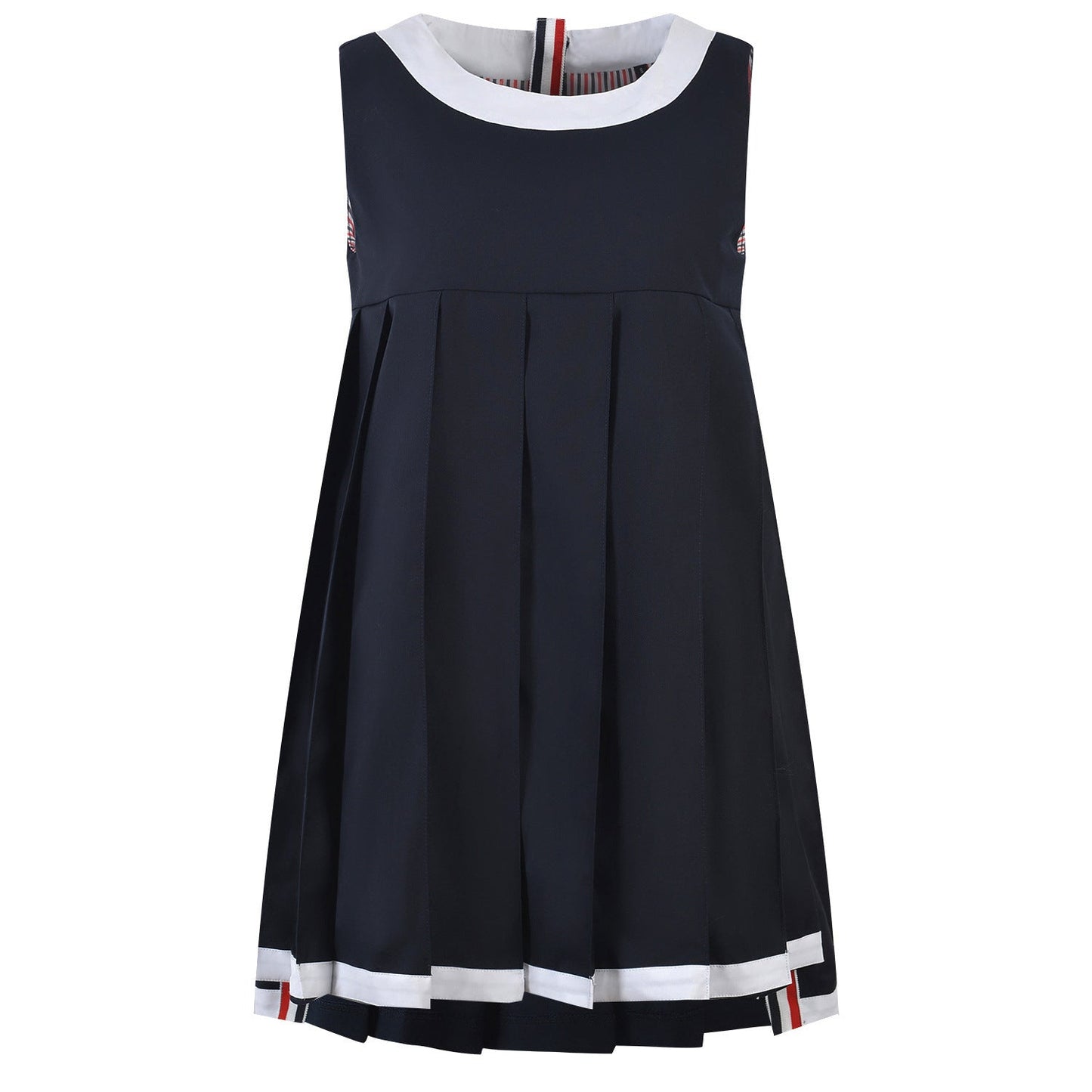Thom Browne Women's Sleeveless Pleated Vest Dress