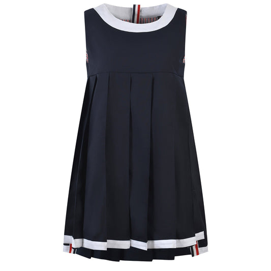 Thom Browne Women's Sleeveless Pleated Vest Dress