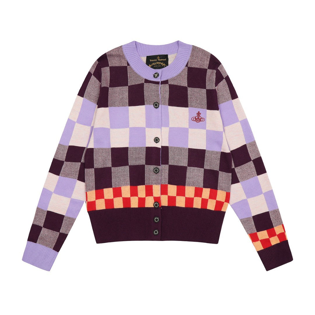 Vivienne Westwood Scarf-Collar Cotton Sweater
