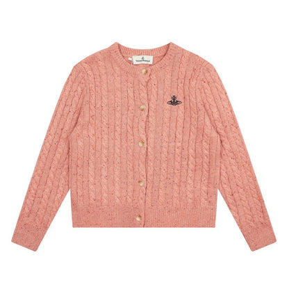Vivienne Westwood Color-block Cotton-Wool Cardigan