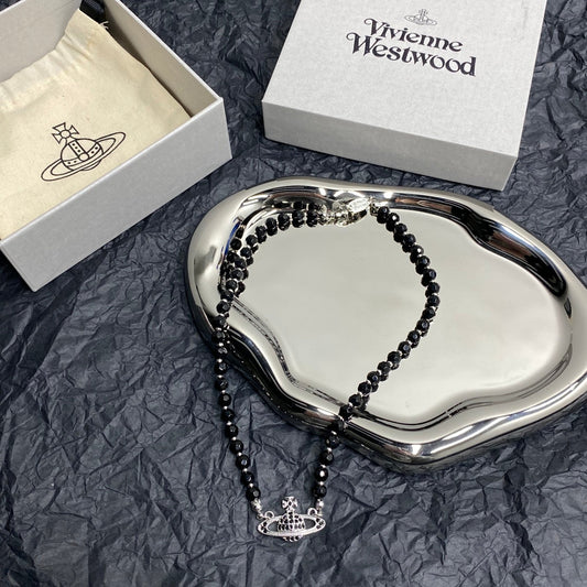 Vivienne Westwood Minimalist Planet Necklace