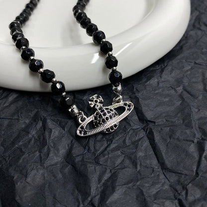 Vivienne Westwood Minimalist Planet Necklace