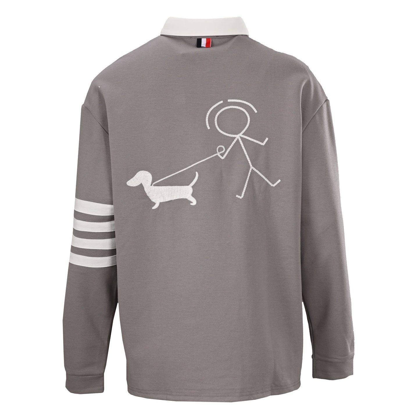 Thom BrowneSpring Summer Four-Bar Stripe Hoodie