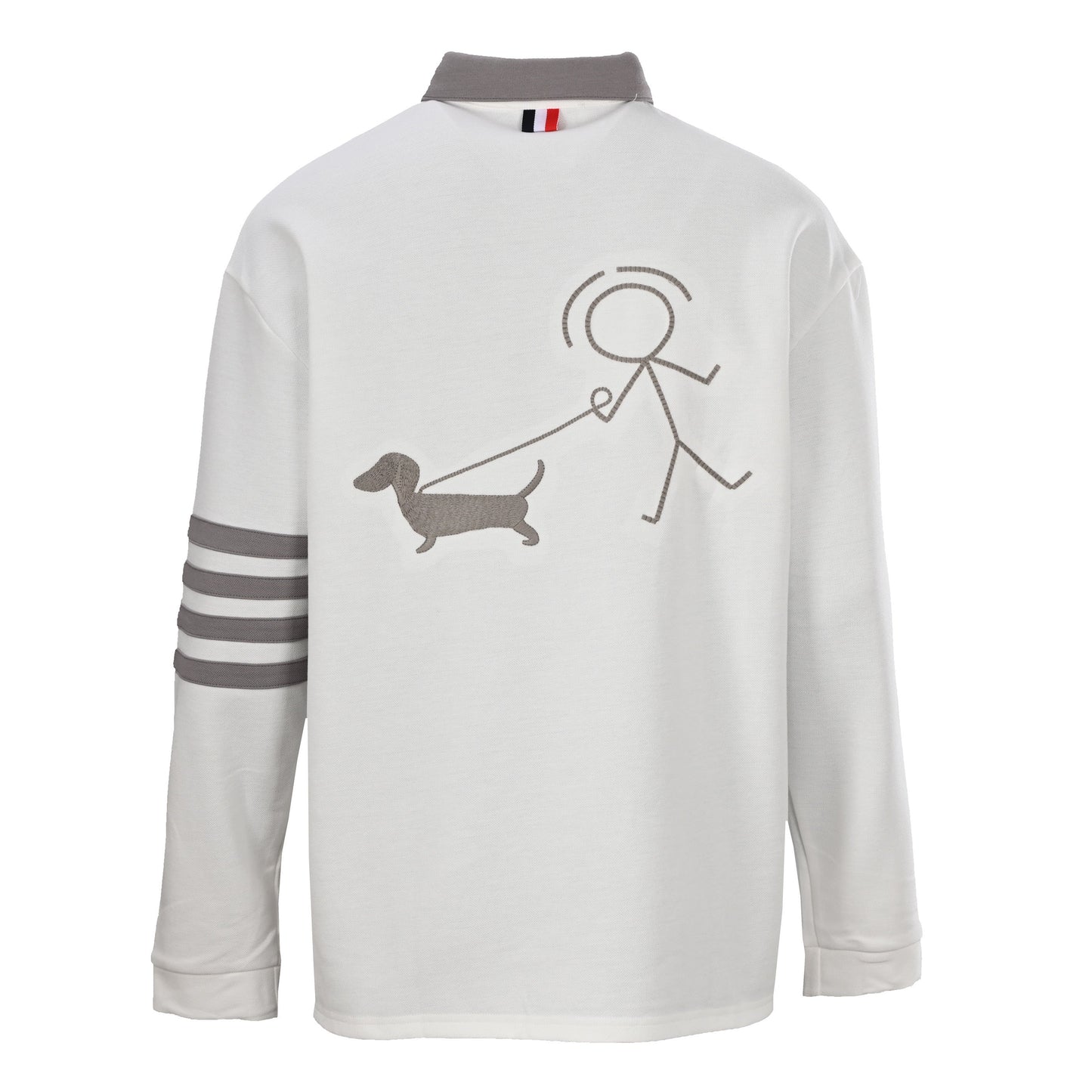 Thom BrowneSpring Summer Four-Bar Stripe Hoodie