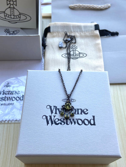 Vivienne Westwood Rhinestone Collar Necklace