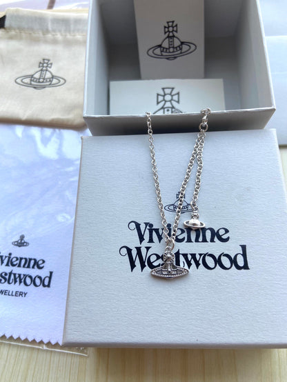 Vivienne Westwood Planet Clavicle Necklace