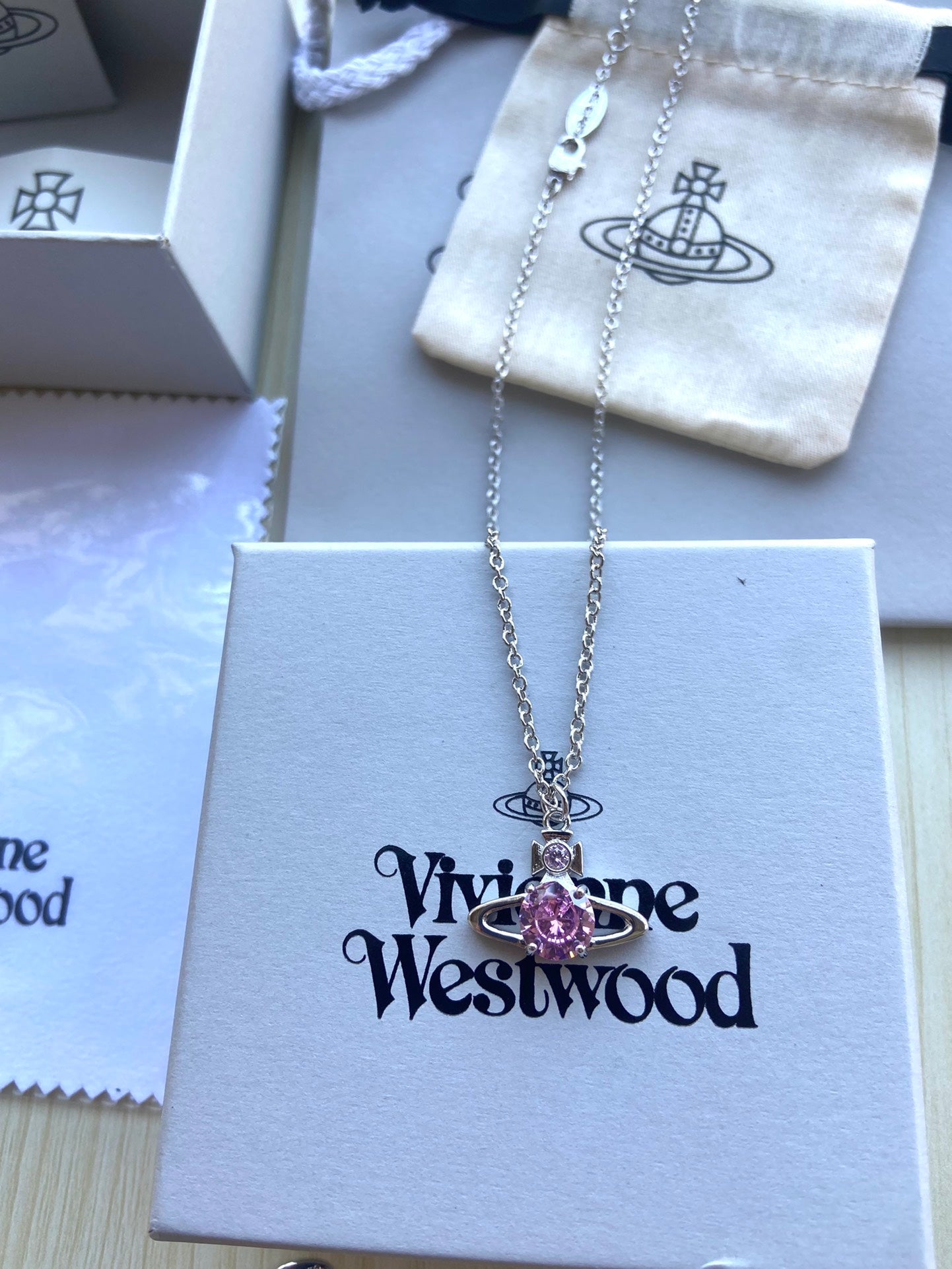 Vivienne Westwood Rhinestone Collar Necklace