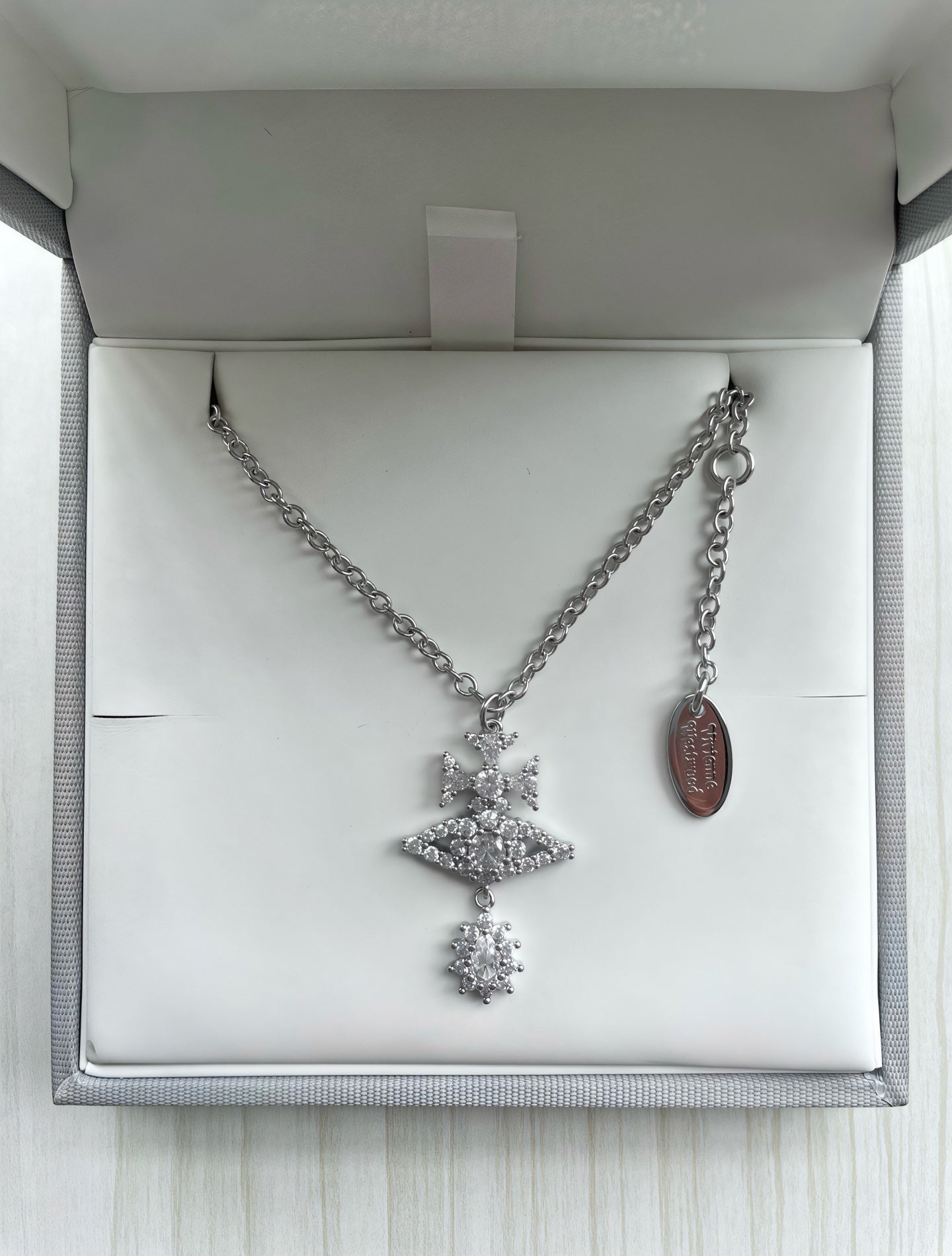 Vivienne Westwood Rhinestone Collar Necklace