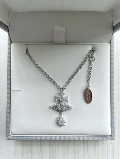 Vivienne Westwood Rhinestone Collar Necklace