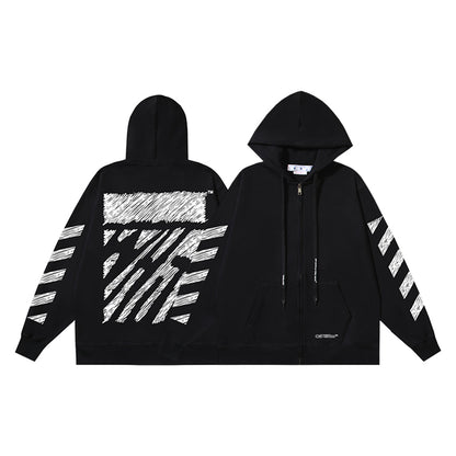 OFF-Whlte Arrow logo sports sweatshirt#147