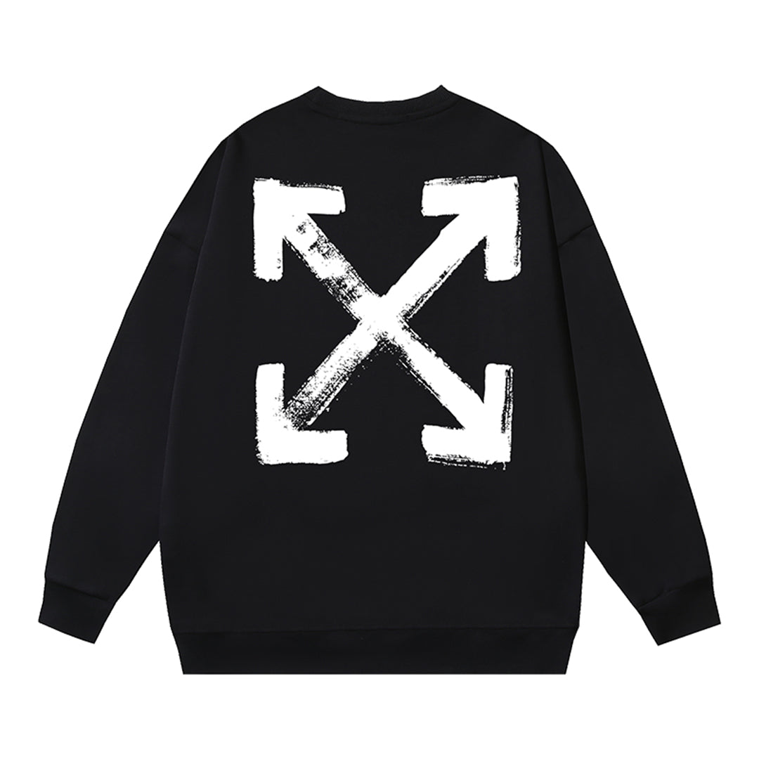 OFF-Whlte Arrow logo sports sweatshirt#122