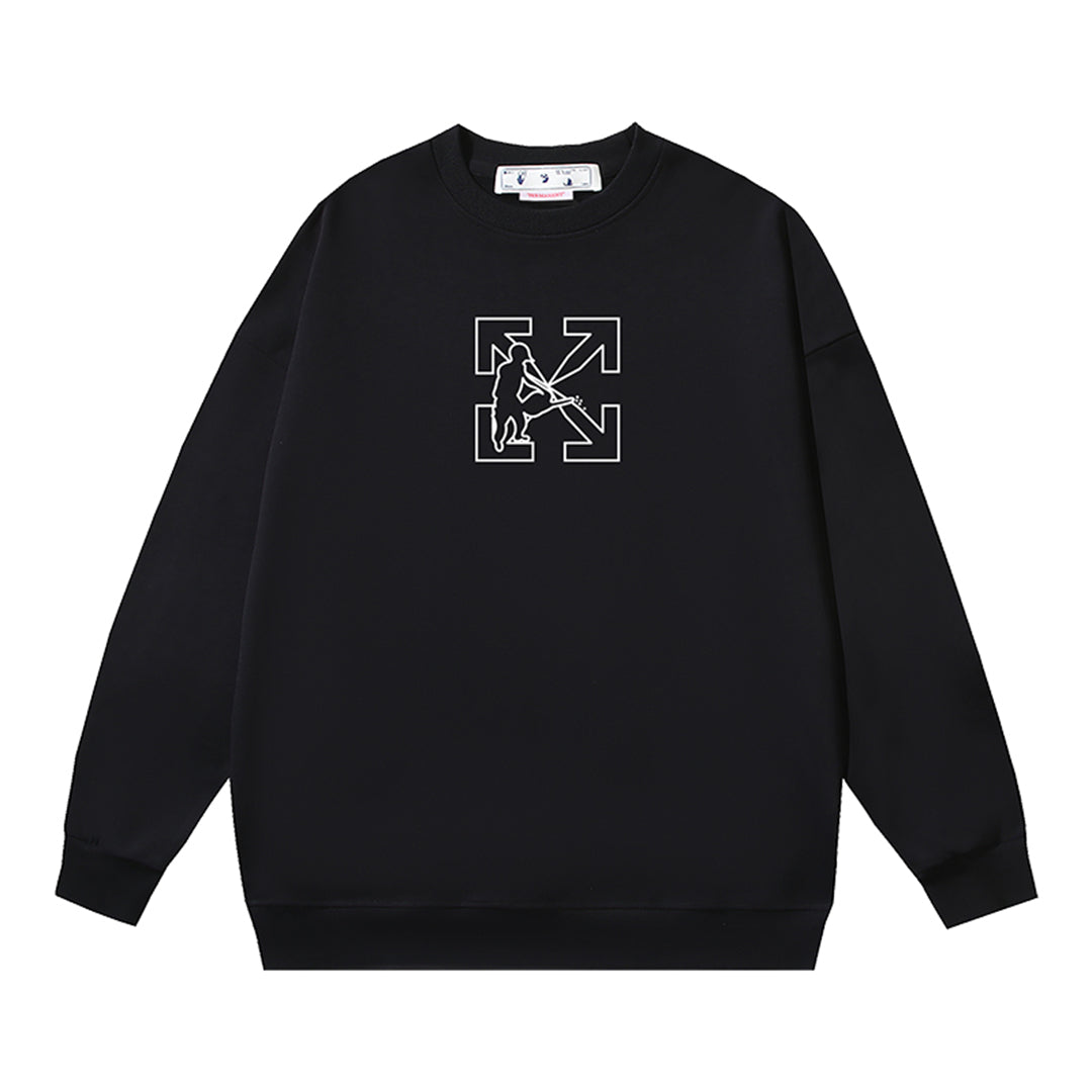 OFF-Whlte Arrow logo sports sweatshirt#114