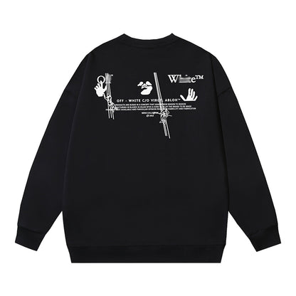 OFF-Whlte Arrow logo sports sweatshirt#114